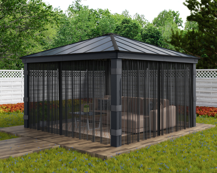 Myggnätset t/paviljong Dallas 422 x 422 cm Canopia by Palram